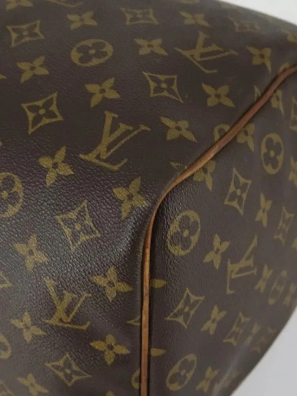 LOUIS VUITTON Monogram Keepall 45 Boston Bag M41428 LV Auth bs31942